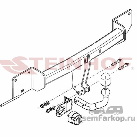 Фаркоп Steinhof B045 BMW 3-Series E90 2005