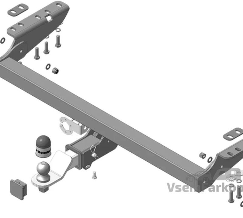 Фаркоп Motodor 97502E Foton Tunland G7 2023