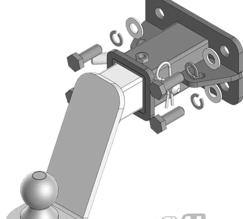 Фаркоп Motodor 93124E Haval H5 2024