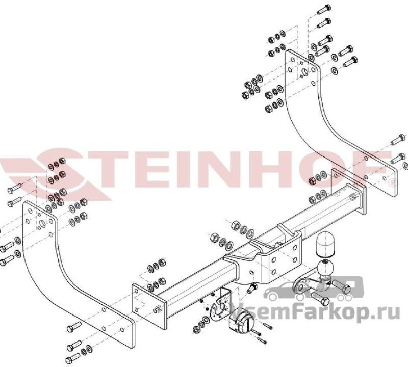 Фаркоп Steinhof I019 IVECO Daily 2014