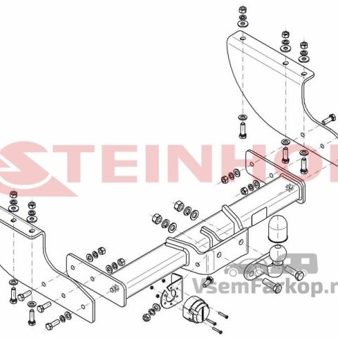Фаркоп Steinhof I018 IVECO Daily 2014