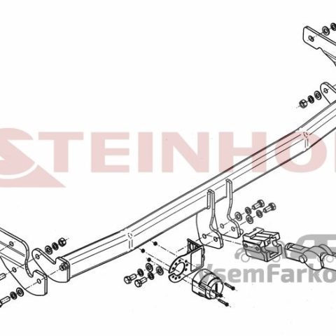 Фаркоп Steinhof H233 Hyundai i10 2008
