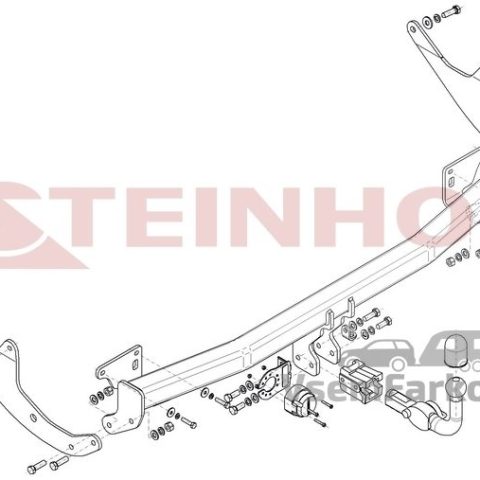Фаркоп Steinhof R140 Nissan Townstar 2022