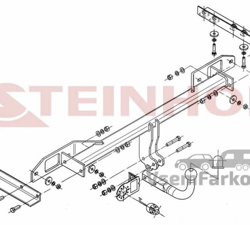 Фаркоп Steinhof O146 Opel Insignia 2009