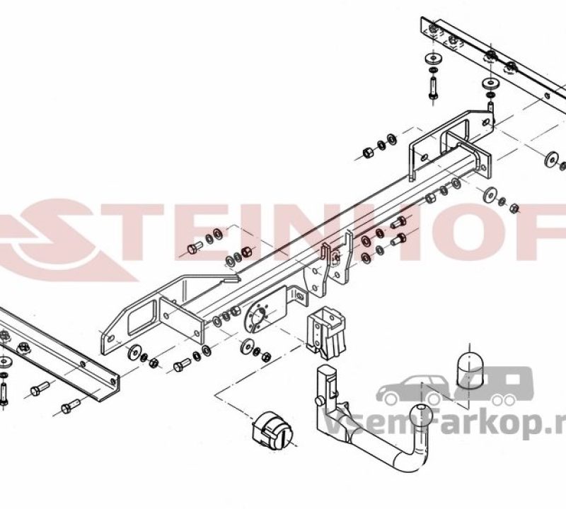 Фаркоп Steinhof O149 Opel Insignia 2009