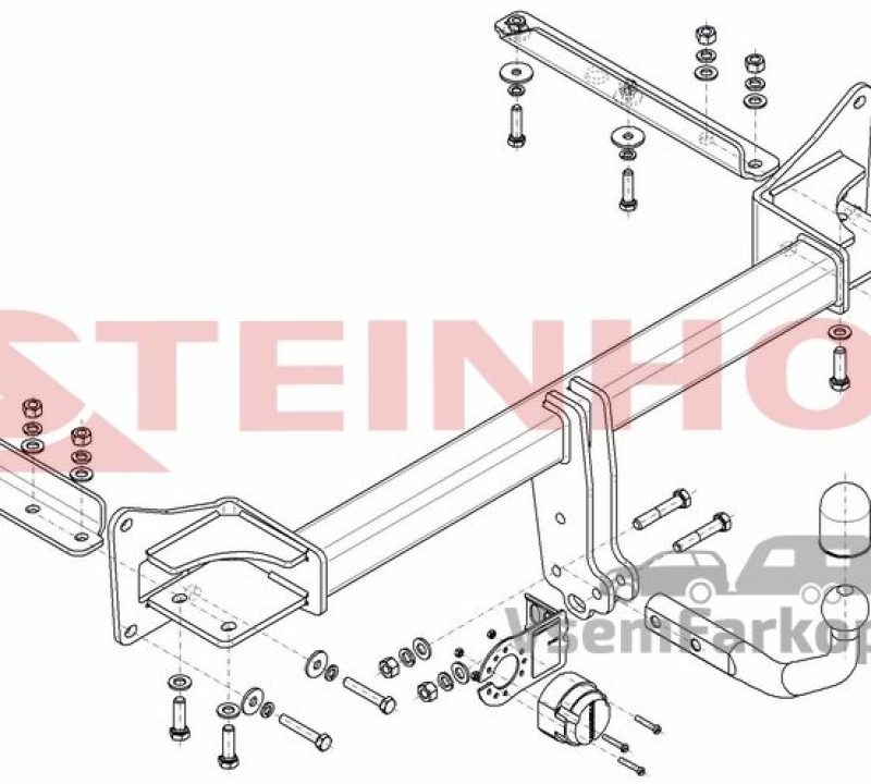 Фаркоп Steinhof O152 Opel Insignia 2017