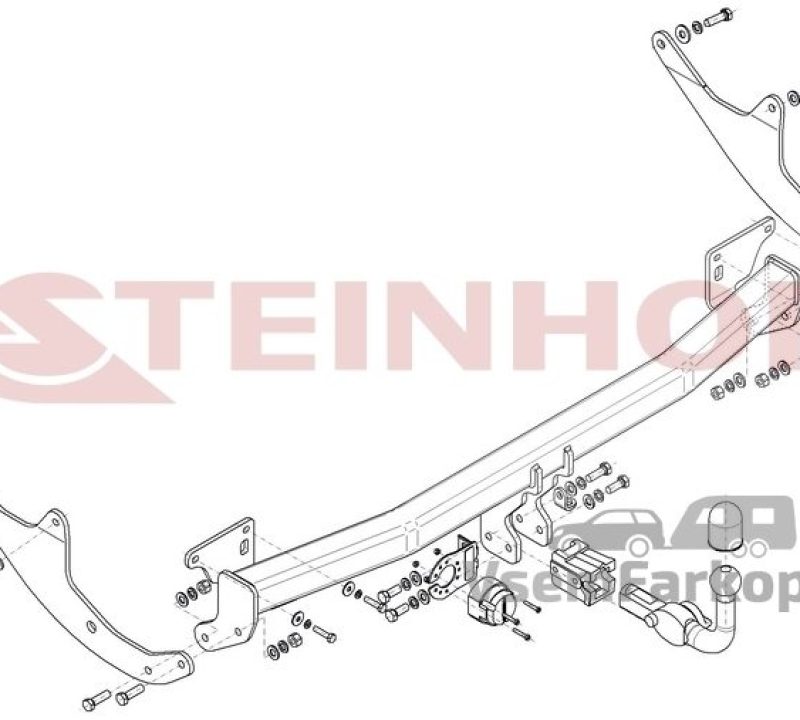 Фаркоп Steinhof R140 Renault Kangoo 2021