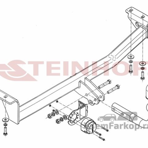 Фаркоп Steinhof T229 Toyota Funcargo 1999