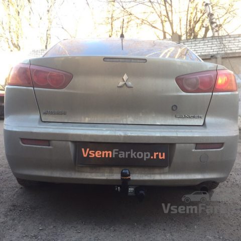 Фаркоп Лидер Плюс M112A Mitsubishi Lancer X 2007