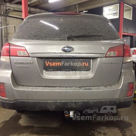 Фаркоп Лидер Плюс S307A Subaru Outback 2009