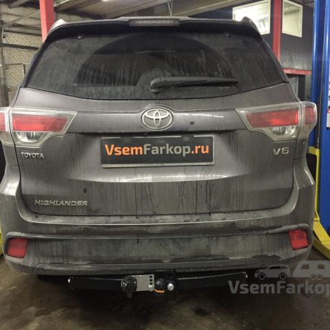Фаркоп Лидер Плюс T120F Toyota Highlander 2014