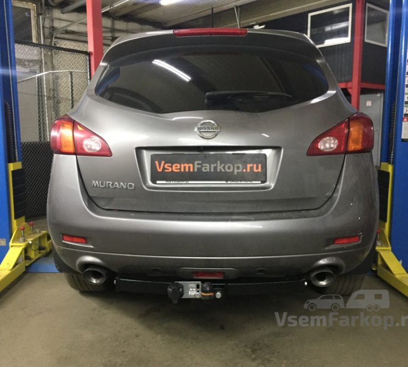 Фаркоп Лидер Плюс N118FC Nissan Murano Z51 2008